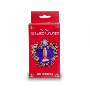 55007182 THE ANAL PLEASURE SYSTEM BUTT PLUG ASS MASTER BLACK STIMOLATORE PLUG ANALE