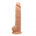 SilexD MODEL 5 - 10" CARAMEL 220970 FALLO REALISTICO PENE ARTIFICIALE IN SILICONE MEMORY TERMOREATTIVO CM 25