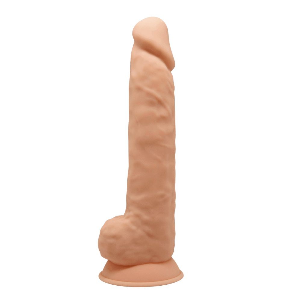 SilexD MODEL 5 - 10" CARAMEL 220970 FALLO REALISTICO PENE ARTIFICIALE IN SILICONE MEMORY TERMOREATTIVO CM 25