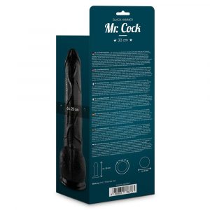 55078877 MR. COCK BLACK HAMMER 30 CM BLACK FALLO REALISTICO GIGANTE NERO