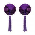 4720747 FEELISSIMA PURPLE COPRICAPEZZOLI VIOLA CON PAILLETTES