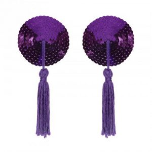 4720747 FEELISSIMA PURPLE COPRICAPEZZOLI VIOLA CON PAILLETTES