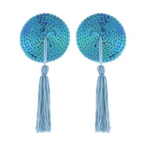 4720028 FEELISSIMA FEEL HEAVEN COPRICAPEZZOLI CELESTI CON PAILLETTES