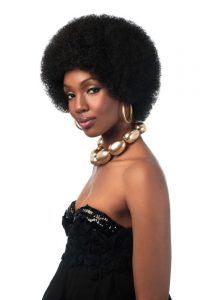 BIG AFRO WIG PARRUCCA SINTETICA SLEEK