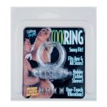 19145 COCK RING CLEAR TRANSPARENT RING WITH VIBRATION