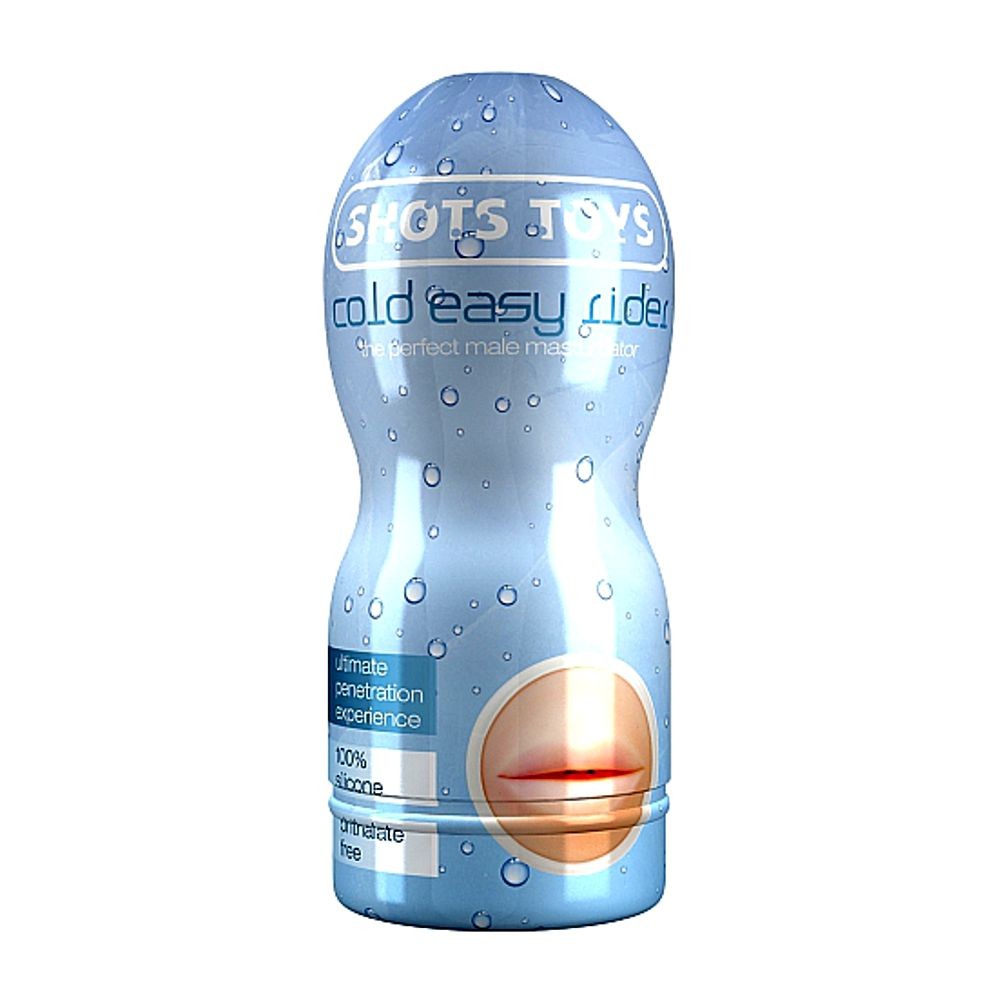 SHT182-2EASY RIDER COLD MASTURBATOR MOUTH MASTURBATORE BOCCA ARTIFICIALE EFFETTO FREDDO