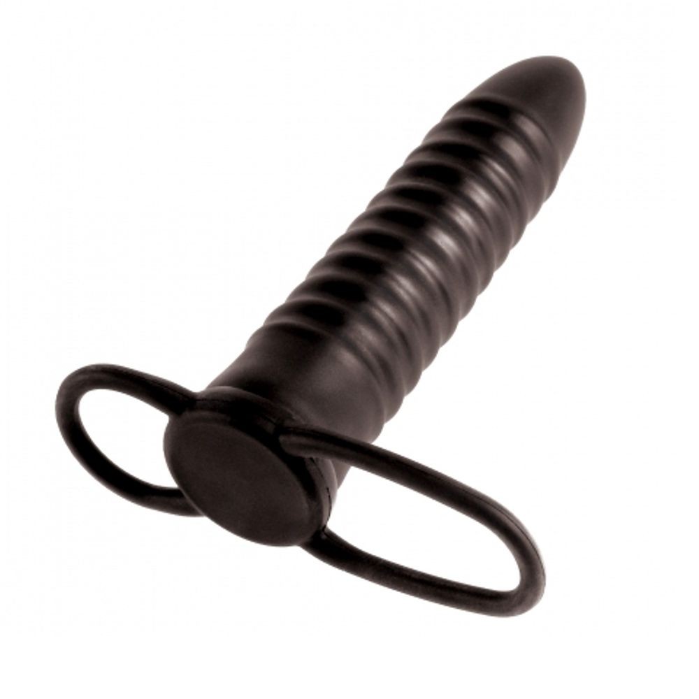 PD445923 RIBBED DOUBLE TROUBLE BLACK