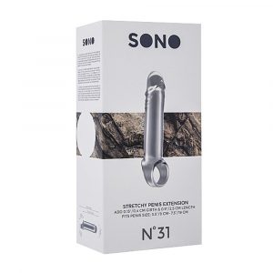 SON031TRA NO.31 - STRETCHY PENIS EXTENSION - TRANSLUCENT