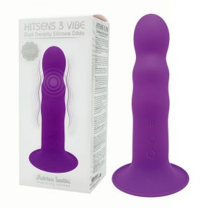 HITSENS 3 VIBE PURPLE VIBRATORE A DOPPIA DENSITÀ SILEXPANⓇ