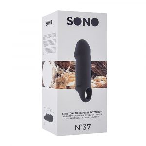 NO.37 - SON037GRY STRETCHY THICK PENIS EXTENSION &ndash; GRY