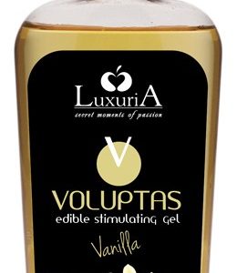 LUBRIFICANTE INTIMO STIMOLANTE EDIBILE LUXURIA VOLUPTAS VANILLA 100 ML