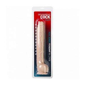 0268-00-CD DICK RAMBONE COCK &ndash; SKIN FALLO REALISTICO NON VIBRANTE IN PVC COLOR CARNE 42 CM