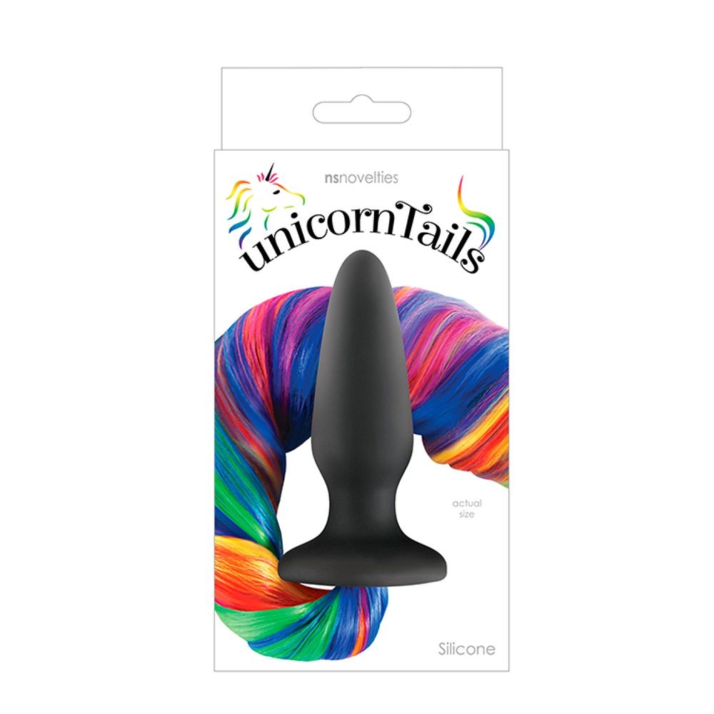 280413 PONYPLUG UNICORN TAILS RAINBOW CODA DI UNICORNO