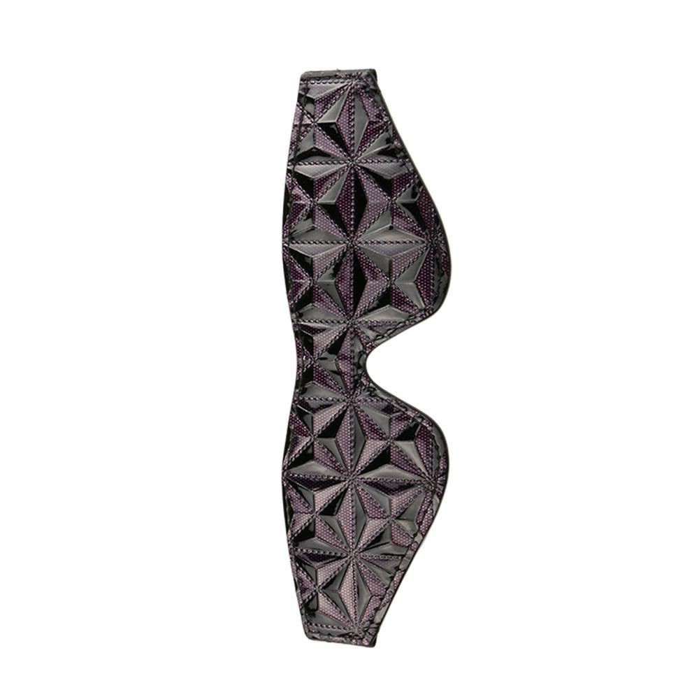 21273 BLAZE BLINDFOLD PURPLE BENDA FODERATA IN NEOPRENE