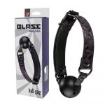 21274 BLAZE BALL GAG PURPLE PALLINA MORSO IN PLASTICA LISCIA E INSAPORE TRASPIRANTE