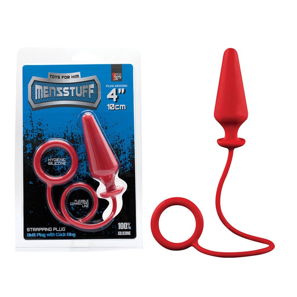 21276 MENZSTUFF 4’’ SINGLE RING ANAL PLUG