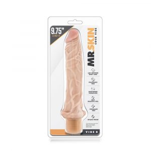 330470 MR. SKIN COCK VIBE 8 FALLO VIBRANTE IN PVC LUNGHEZZA CM 22