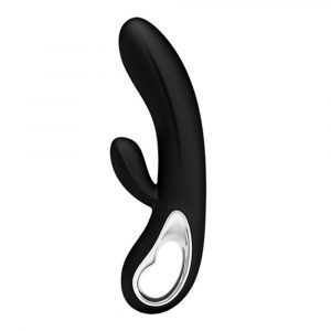 6021 PRETTY LOVE CONRAD ELMER BLACK VIBRATORE DI DESIGN 100% SILICONE COLORE NERO