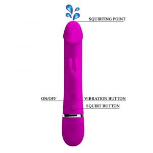 6031 PRETTY LOVE HENRY VIBRATORE DI DESIGN 100% SILICONE COLORE FUXIA