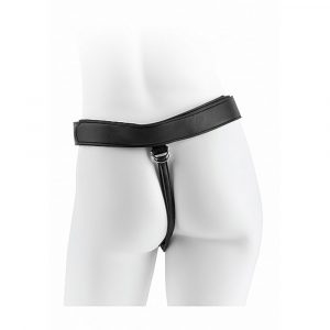 PD5646-21 STRAP-ON HARNESS 7" UNCUT – FLESH FALLO INDOSSABILE REALISTICO NON CIRCONCISO 7"