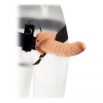 55078910 KINX THE EXTENDER PLUS HOLLOW STRAP ON VIBRATING FLESH