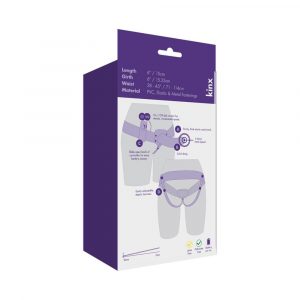 55078913 KINX THE PENETRATOR STRAP ON VIBRATING FLESH