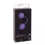 20124 LITTLE FRISKY PURPLE PALLINE VAGINALI IN SILICONE VIOLA