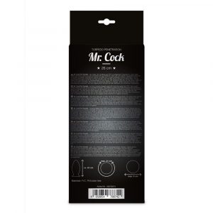 MR.COCK X-TREME LINE TORPEDO PLUG ANALE STIMOLATORE NERO LUNGHEZZA CIRCA 26 CM DIAMETRO CIRCA 9 CM