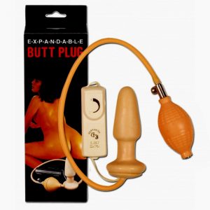 18003 EXPANDABLE PLUG GONFIABILE ANALE VIBRANTE CON TELECOMANDO