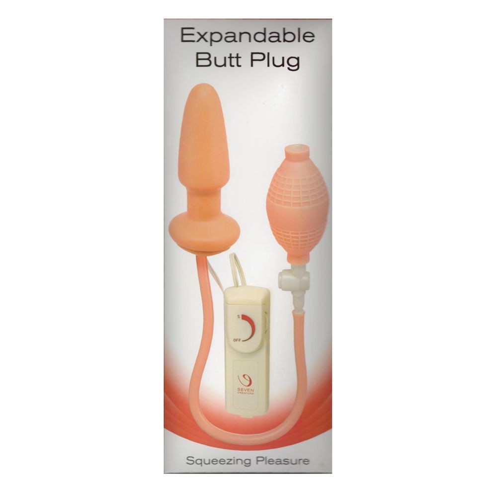 18003 EXPANDABLE PLUG GONFIABILE ANALE VIBRANTE CON TELECOMANDO