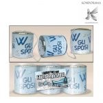 50873 BARATTOLI "VIVA GLI SPOSI" 3 BARATTOLI CON CORDICELLA E SCRITTA