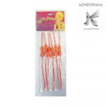 5619-P SET 6 CANNUCCE PISELLO ADDIO AL NUBILATO