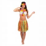 04741-1-SET-HAWAII SET HAWAII (COLLANA, FRONTALINO, GONNA L.CM. 45 C.CA)
