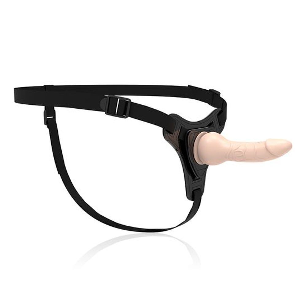 D-221304 FALLO REALISTICO INDOSSABILE PER LEI STRAP ON ANALE IN SILICONE COLOR CARNE ARTICOLO PER PRINCIPIANTI