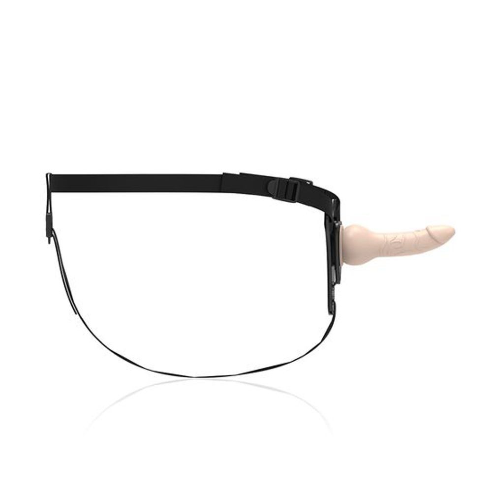 D-221304 FALLO REALISTICO INDOSSABILE PER LEI STRAP ON ANALE IN SILICONE COLOR CARNE ARTICOLO PER PRINCIPIANTI