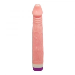 D-218753 REALISTIC VIBRATOR FLESH 22 CM FALLO REALISTICO VIBRANTE IN PVC COLOR CARNE LUNGHEZZA 22 CM