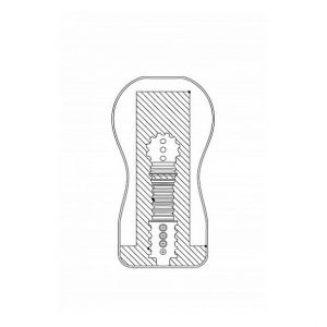 SHOT44014 EASY RIDER ANUS 100% SILICONE MEDICALE