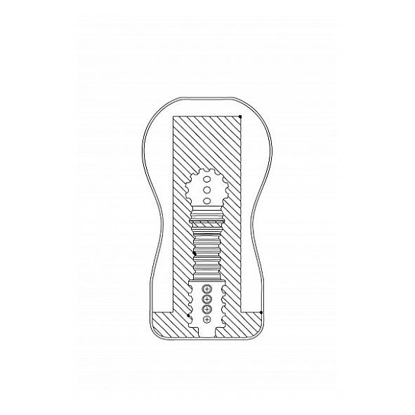 SHOT44014 EASY RIDER ANUS 100% SILICONE MEDICALE