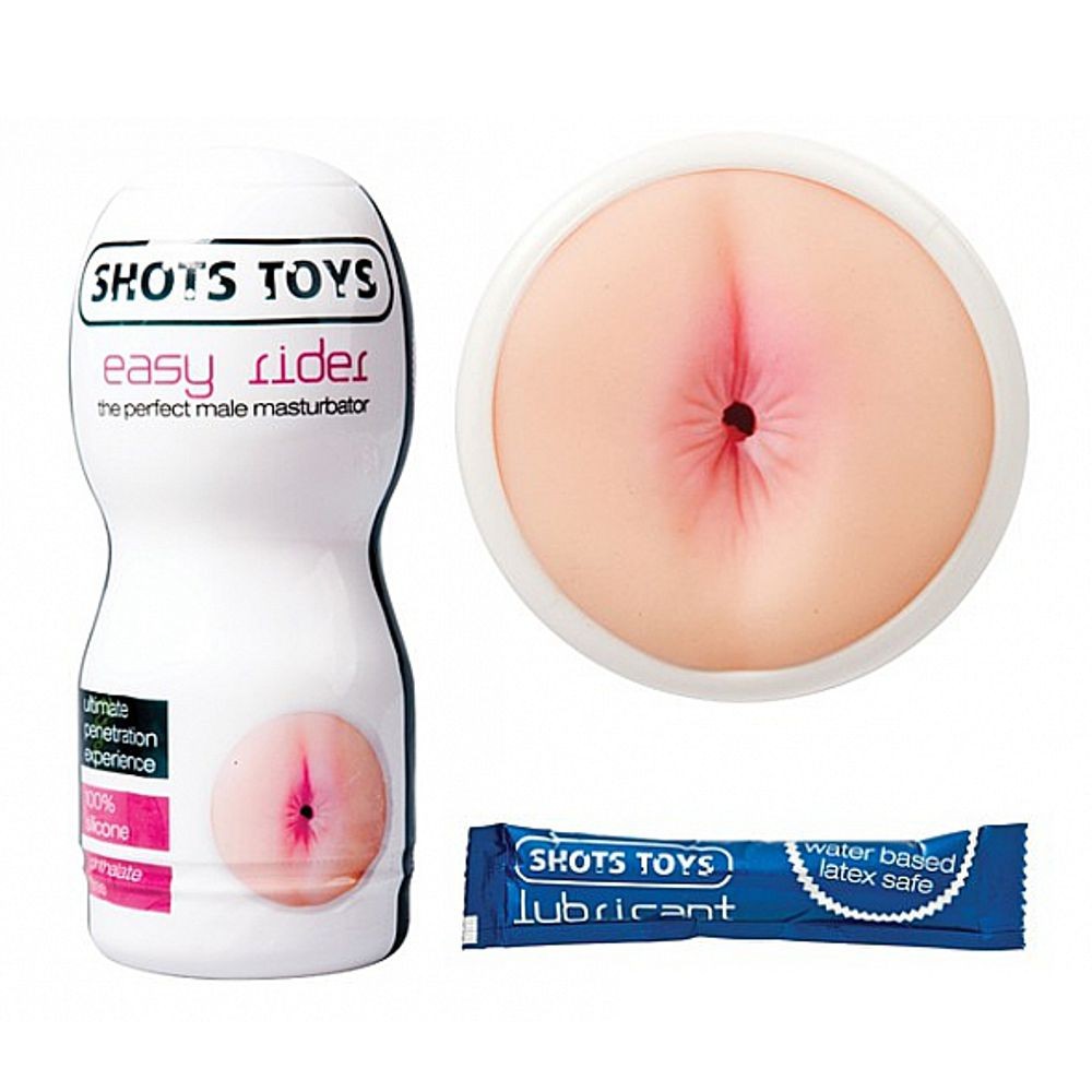 SHOT44014 EASY RIDER ANUS 100% SILICONE MEDICALE
