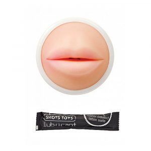 SHT077-2 SHOTS TOYS VIBRATING RIDER MOUTH BOCCA VIBRANTE FLESH COLOUR