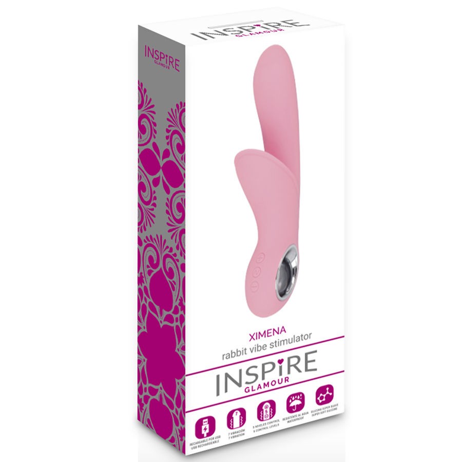D-212303 INSPIRE GLAMOUR XIMENA RABBIT PINK