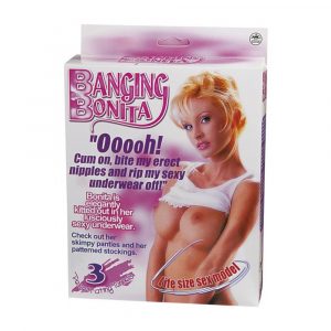 120011 BANGING BONITA PVC SCREENING DOLL BAMBOLA GONFIABILE