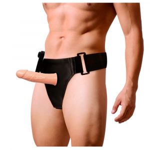 HARNESS ATTRACTION STRAP ON UOMO PER LUI VIBRANTE