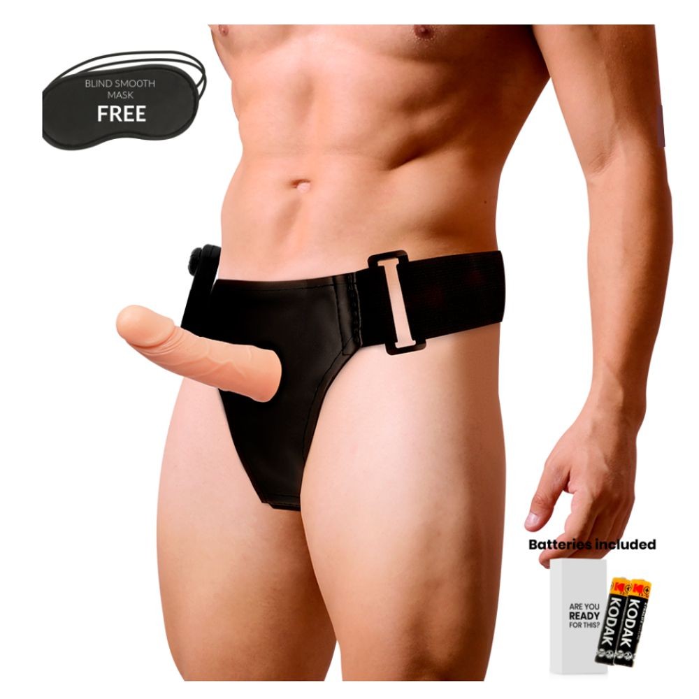 HARNESS ATTRACTION STRAP ON UOMO PER LUI VIBRANTE