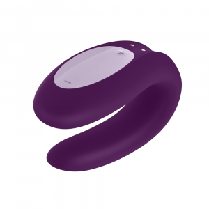 SATISFYER DOUBLE JOY CON APP PURPLE GIOCO DI COPPIA WIRELESS BLUETOOTH