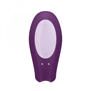 SATISFYER DOUBLE JOY CON APP PURPLE GIOCO DI COPPIA WIRELESS BLUETOOTH
