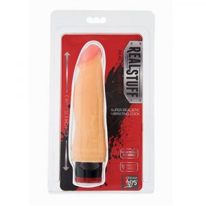 20635 REALSTUFF FALLO REALISTICO VIBRANTE CON VELOCITÀ REGOLABILE COLOR CARNE 6”
