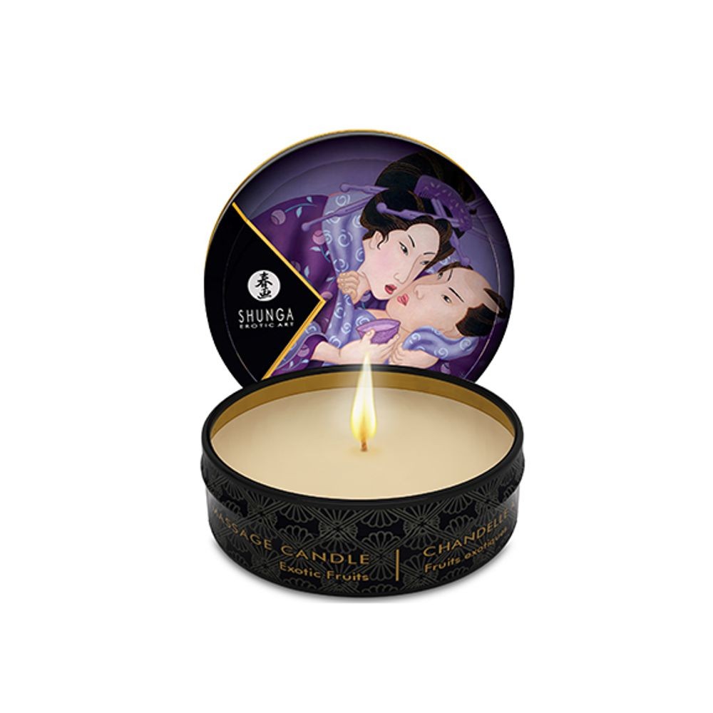 274602 MASSAGE CANDLE EXOTICS FRUITS 30 ML CANDELA A BASE DI SOIA