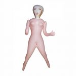 BRUKSELA LOVE DOLL BAMBOLA GONFIABILE BIANCA BIONDA EUROPEA GRANDEZZA REALE 3 FORI