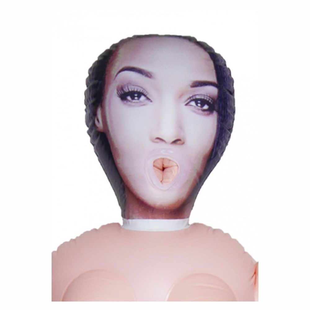 ISAURA LOVE DOLL BAMBOLA GONFIABILE BRASILIANA GRANDEZZA REALE 3 FORI